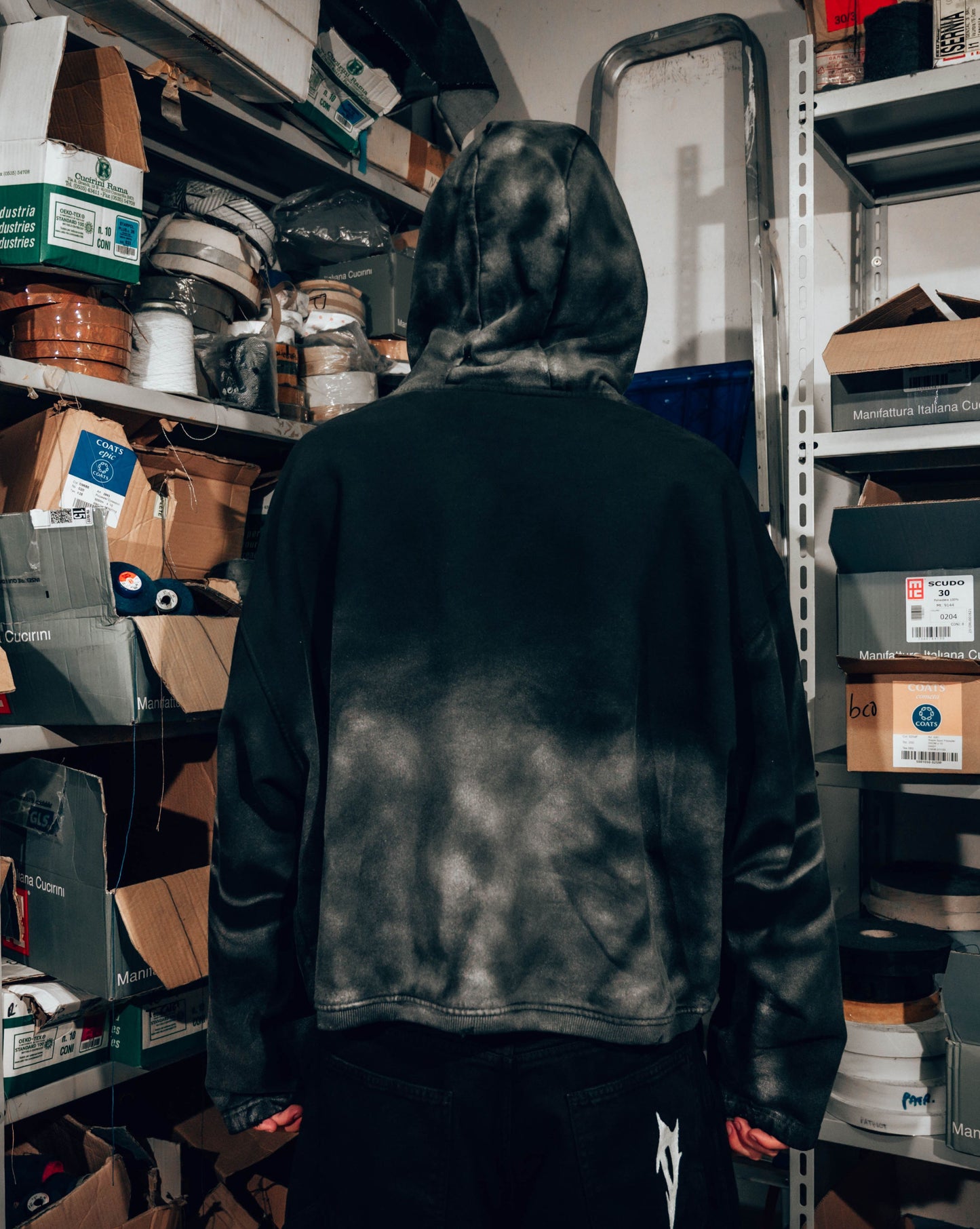 Silver Hoodie x Luca de seta