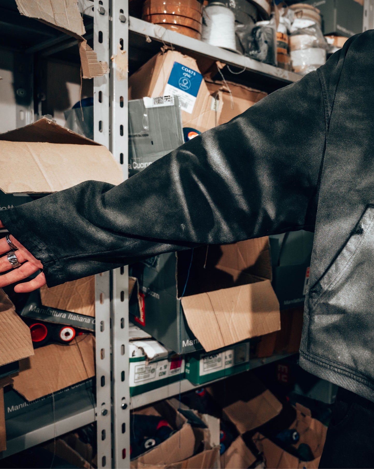 Silver Hoodie x Luca de seta
