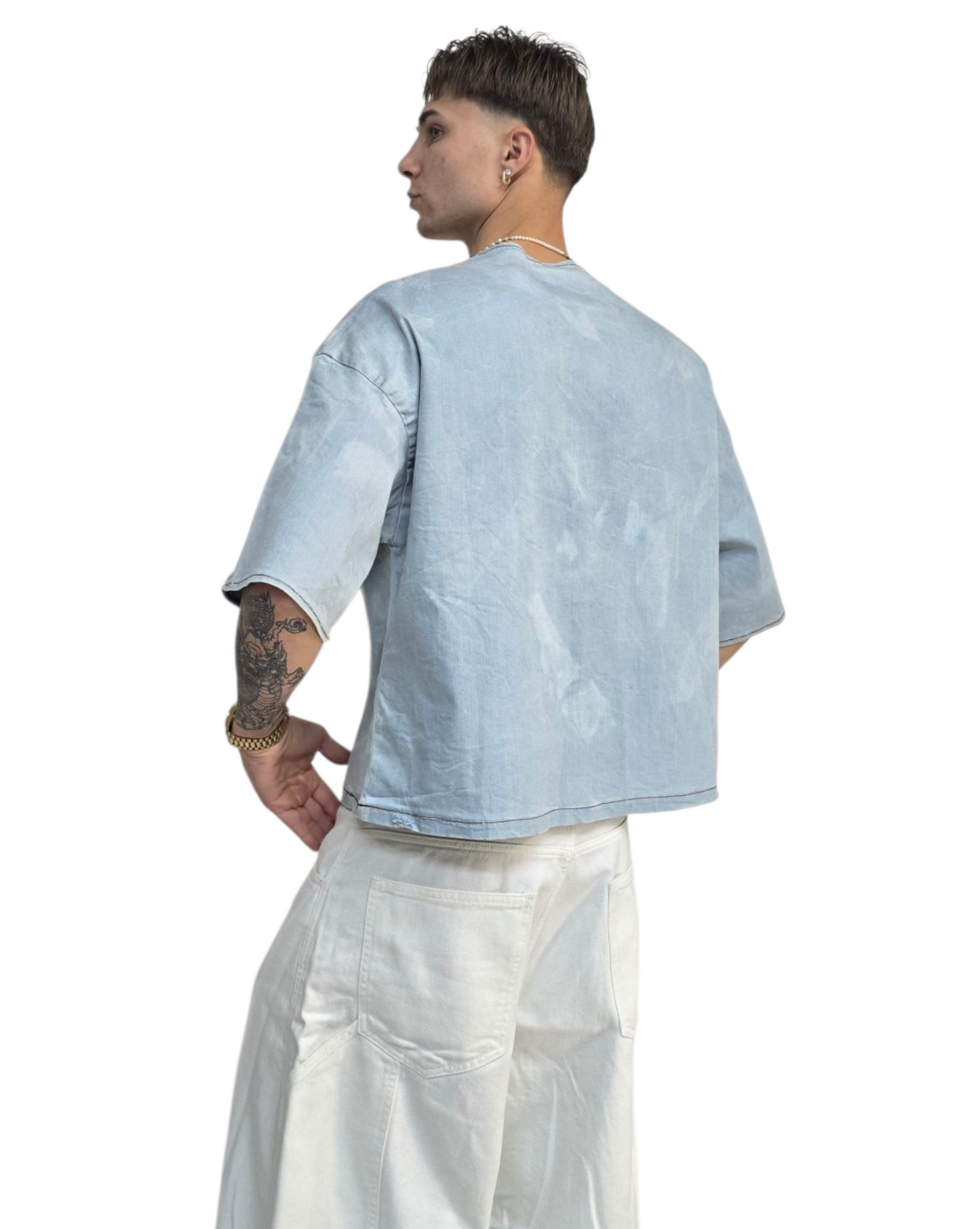 Denim Tee Bleach