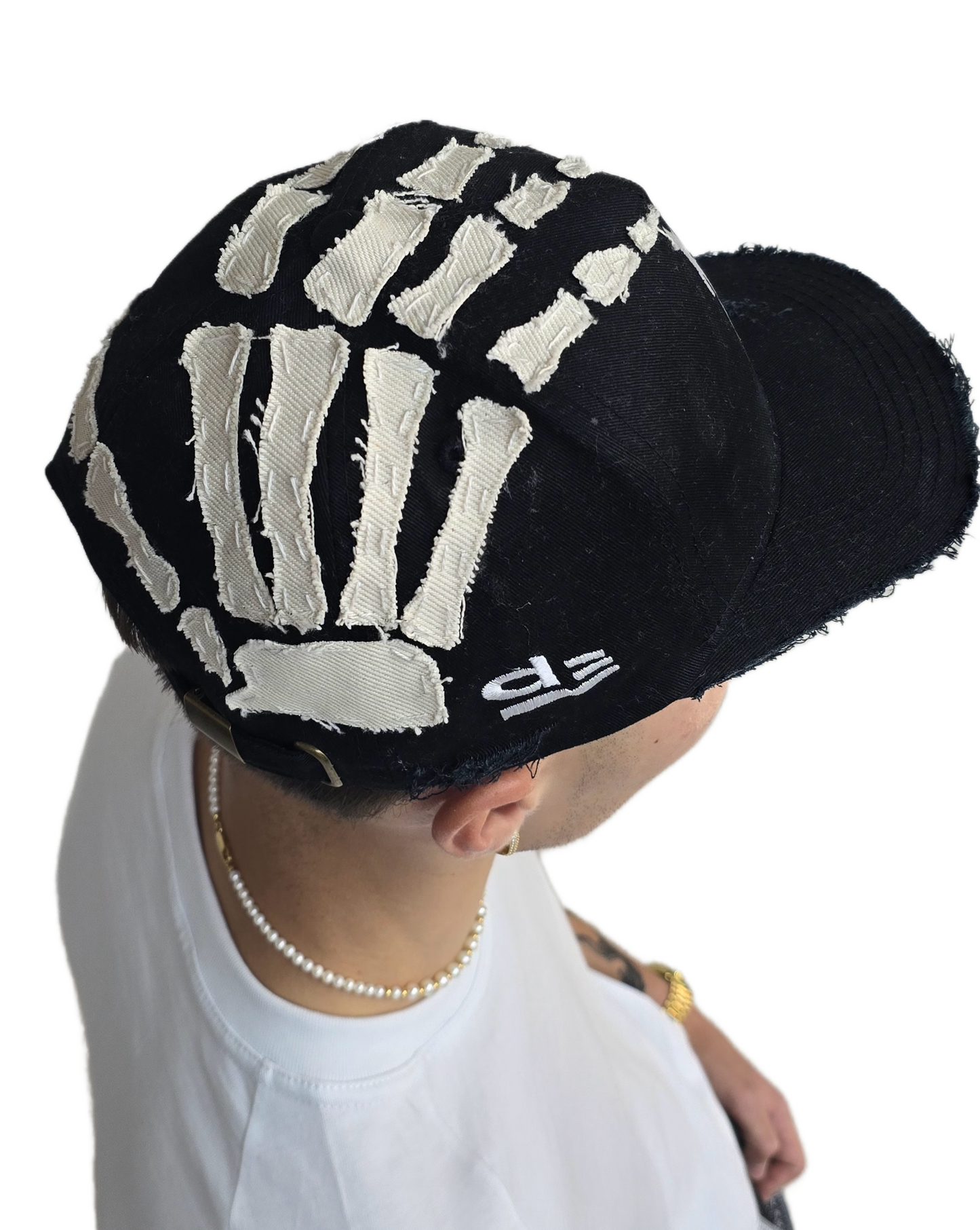 Skeleton Hat Black