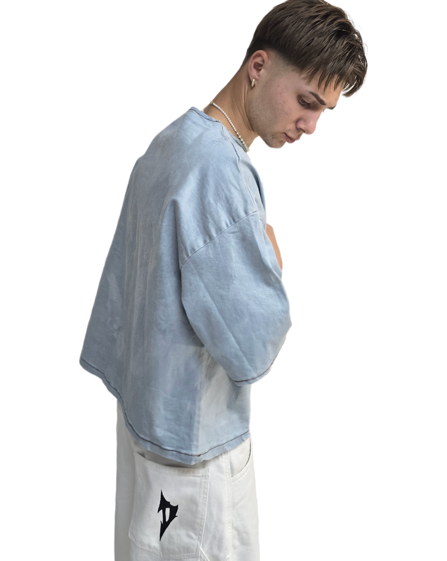 Denim Tee Bleach