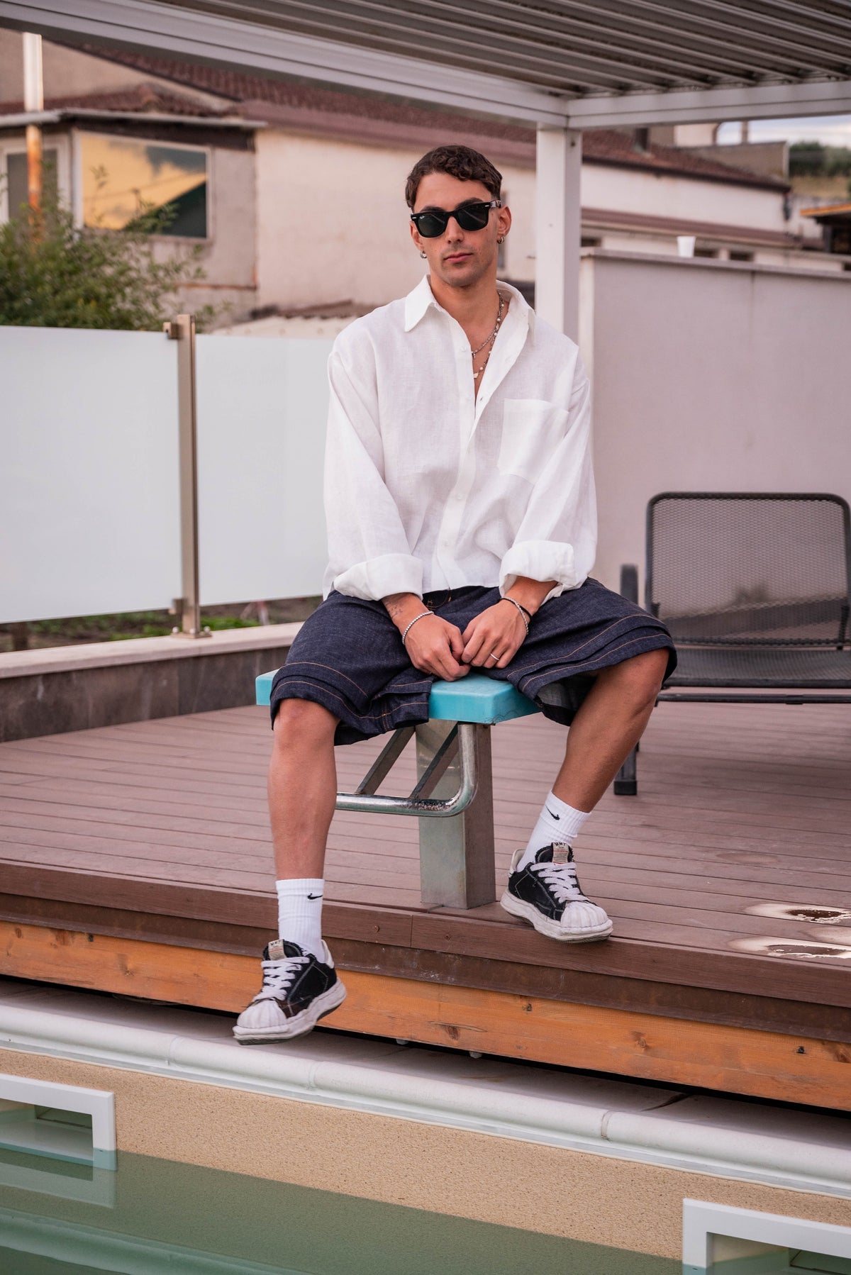 Double Fold shorts raw