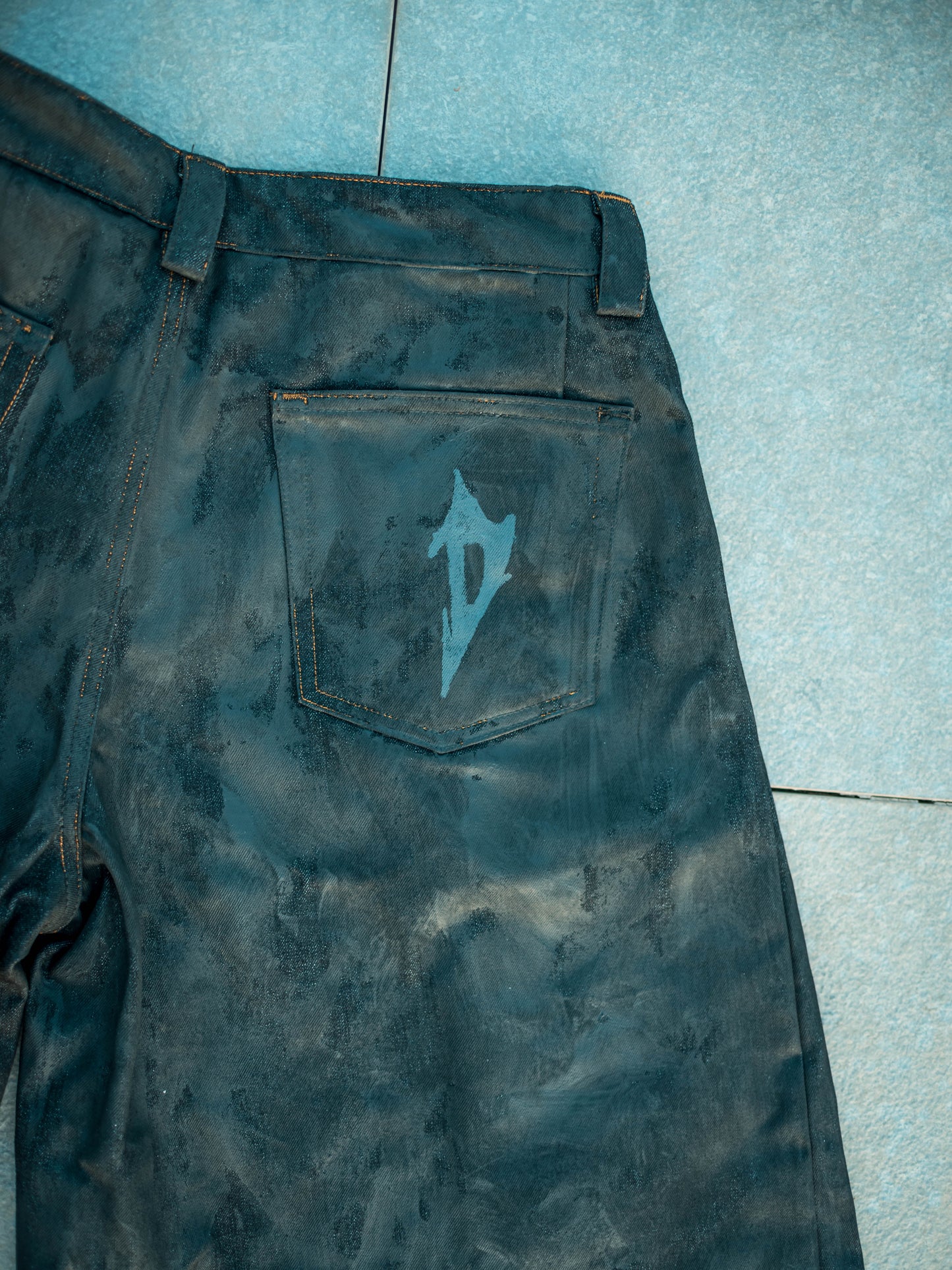 Pleated Shorts Leather Effect