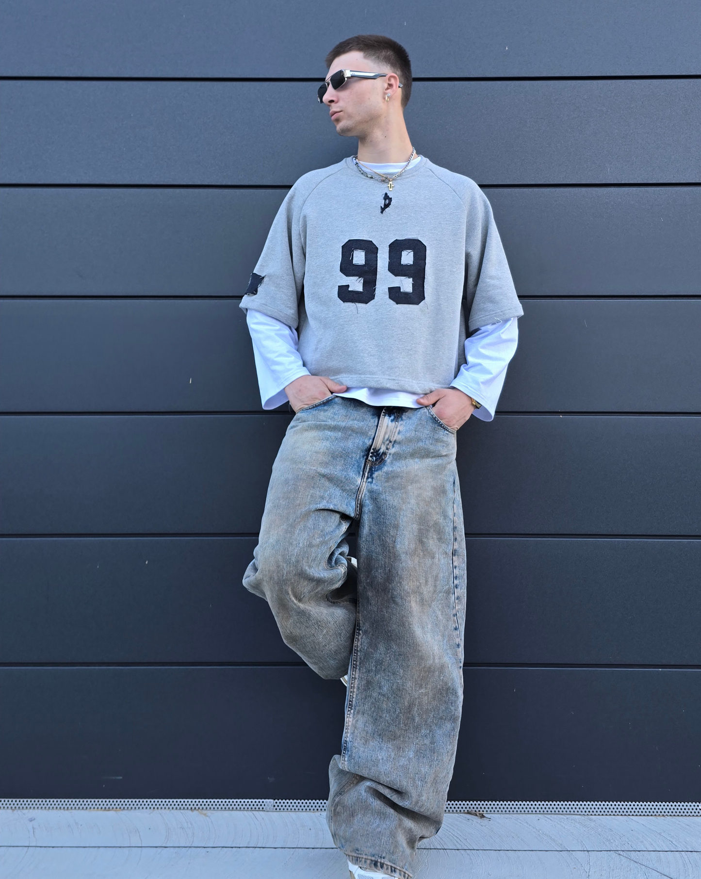 Fleece Tee Football