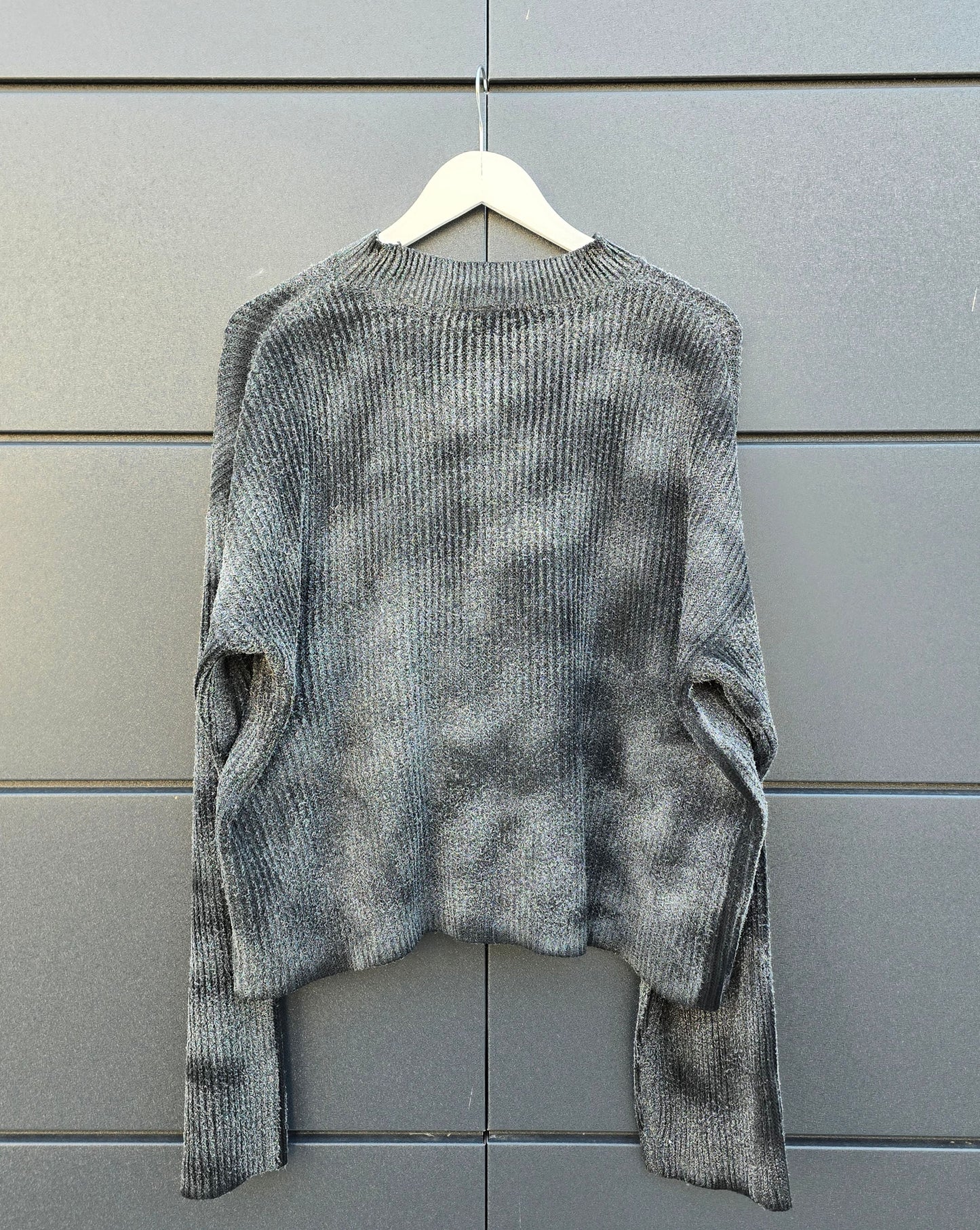 Knit Silver Effect