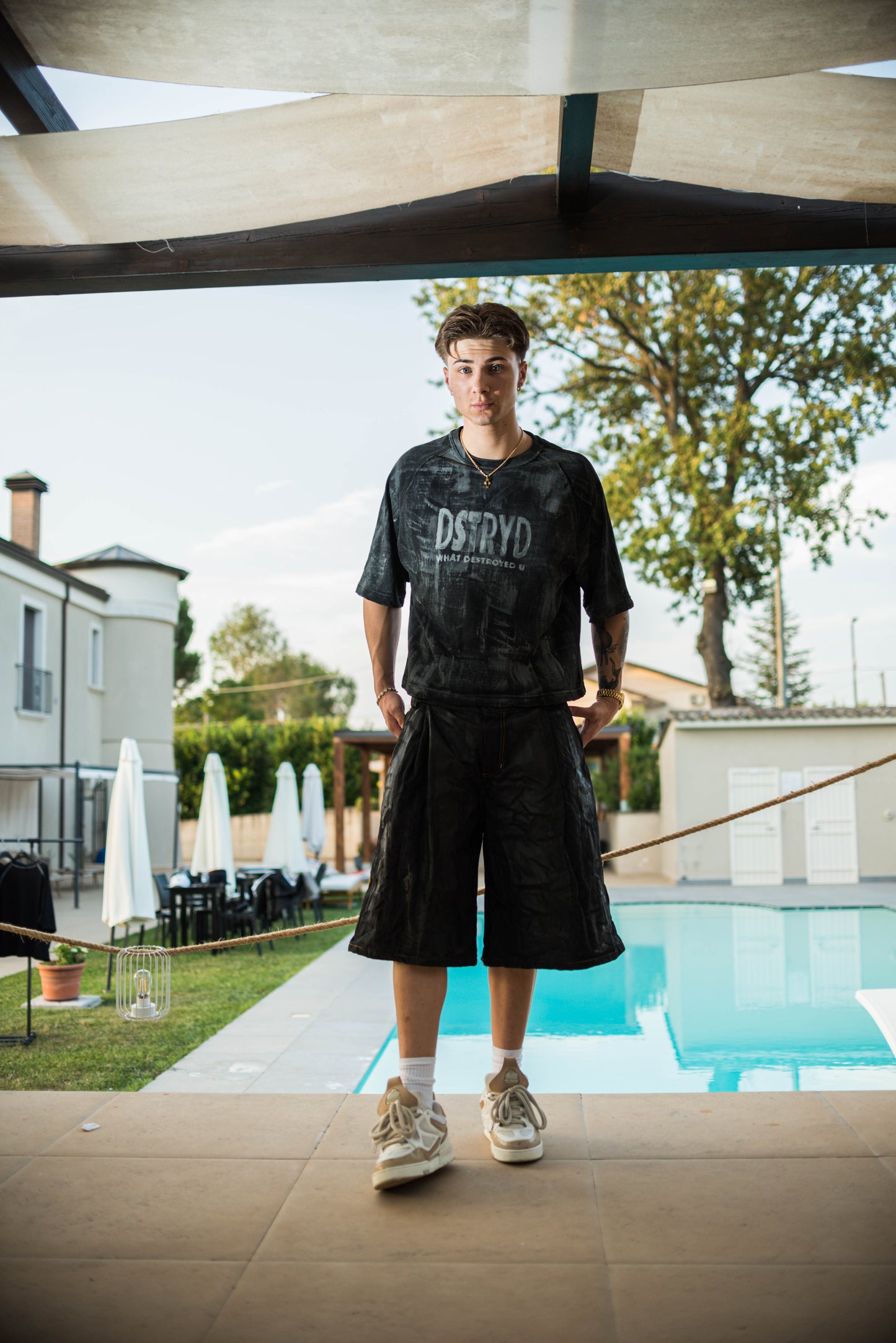 Brushed Tee Black