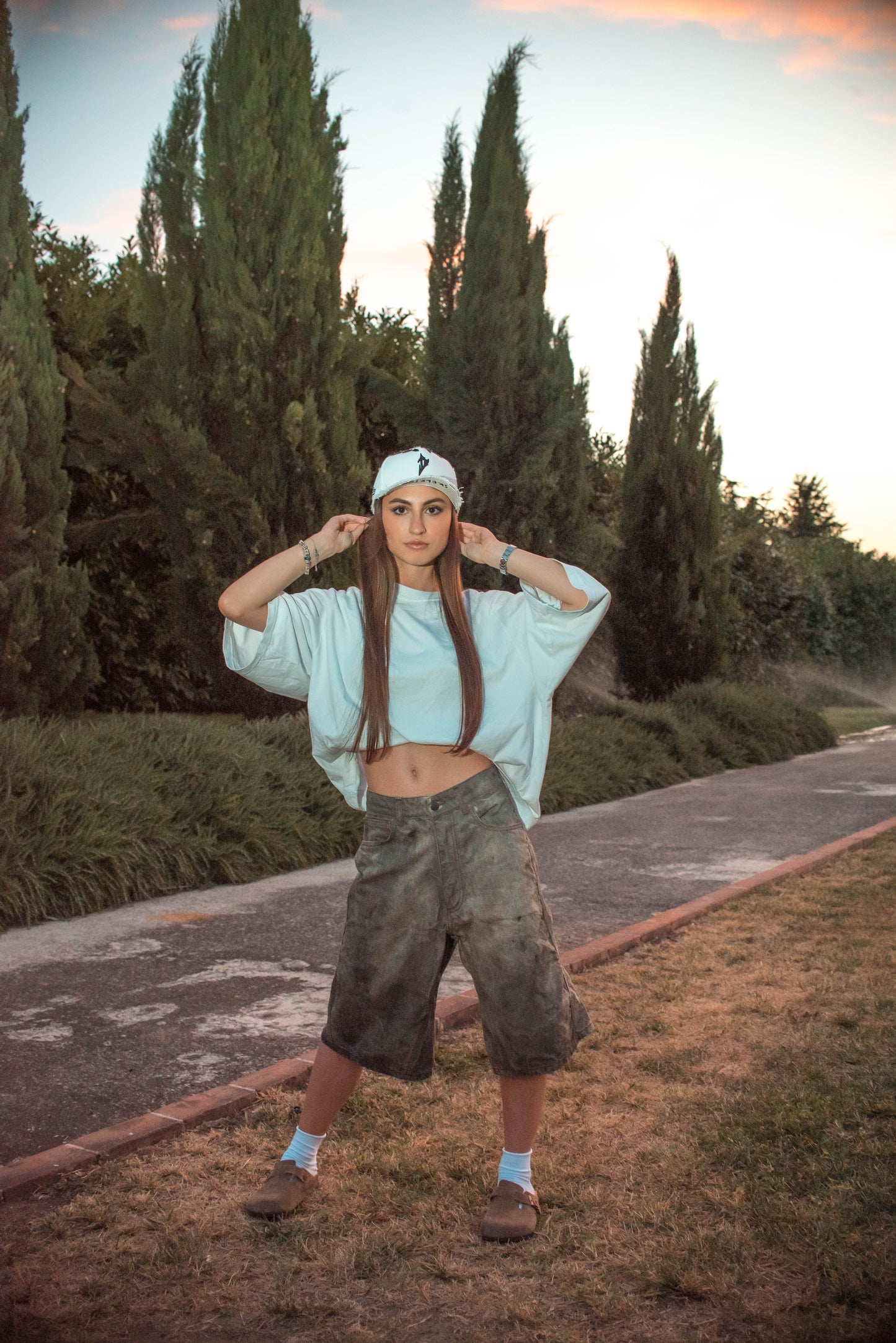 Wavy Shorts Marbled