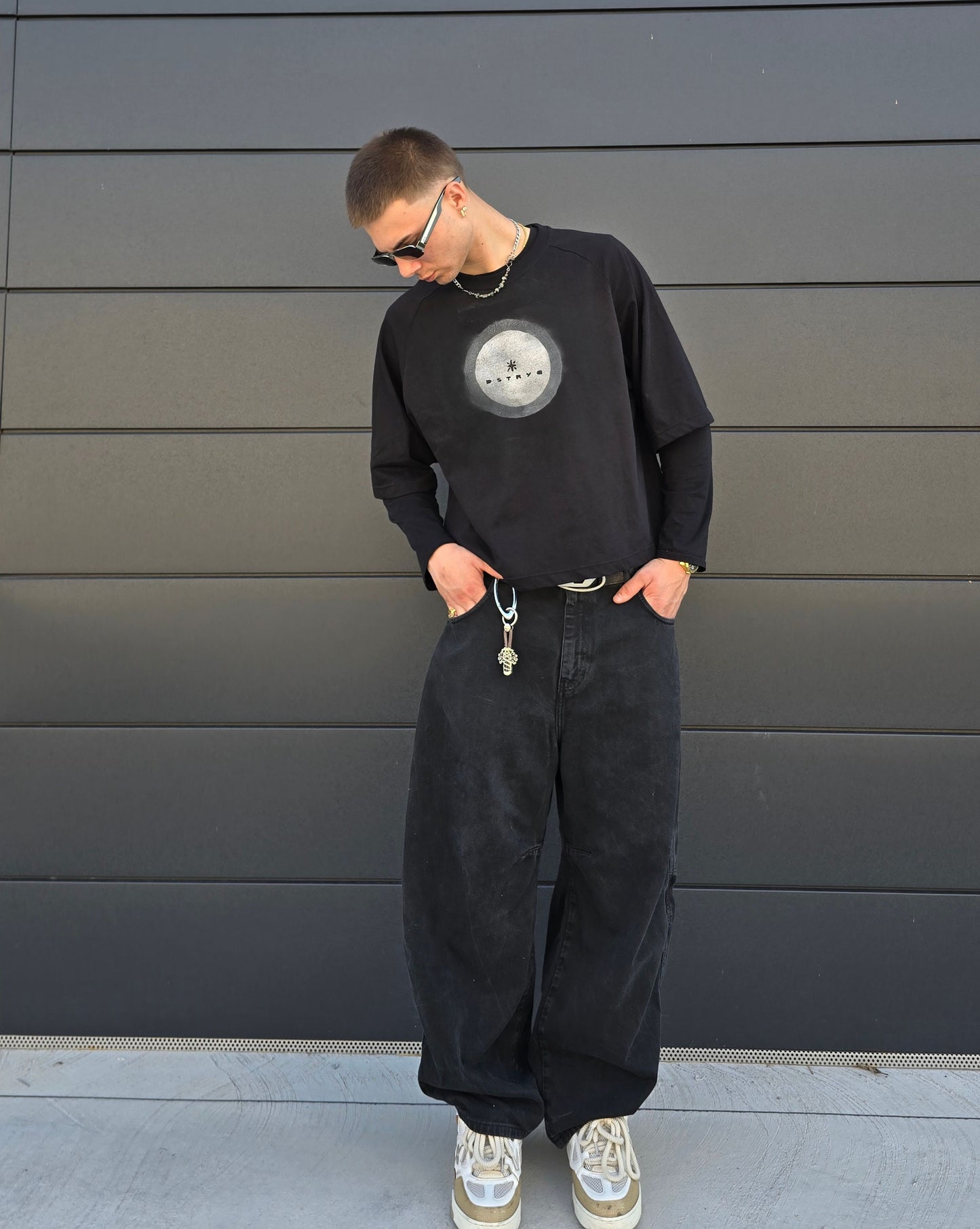 Bubble Logo Tee Black