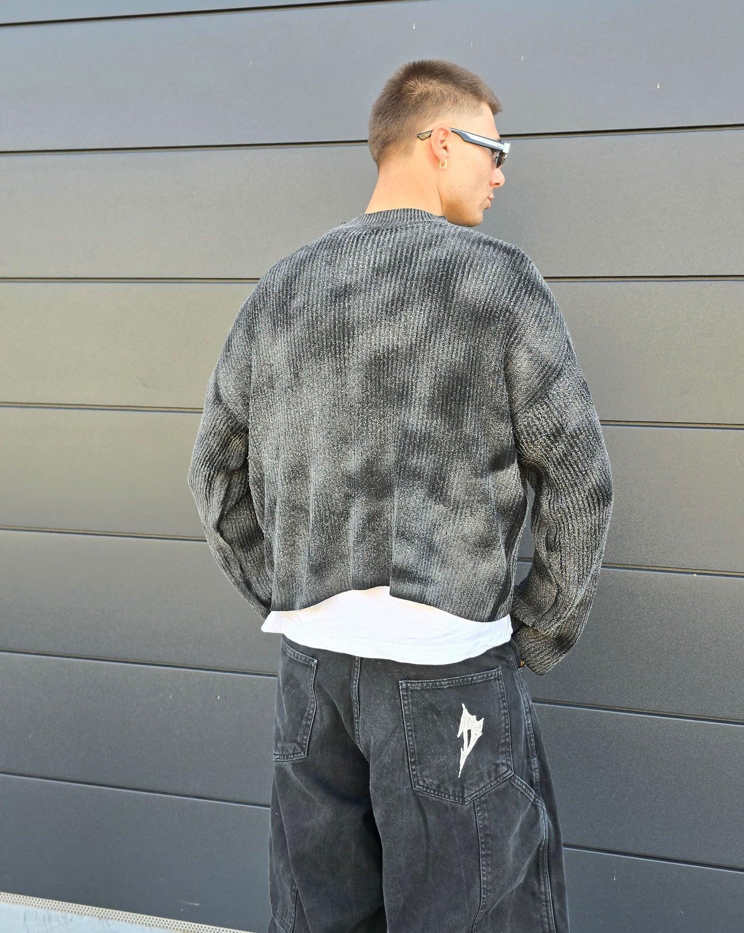 Knit Silver Effect