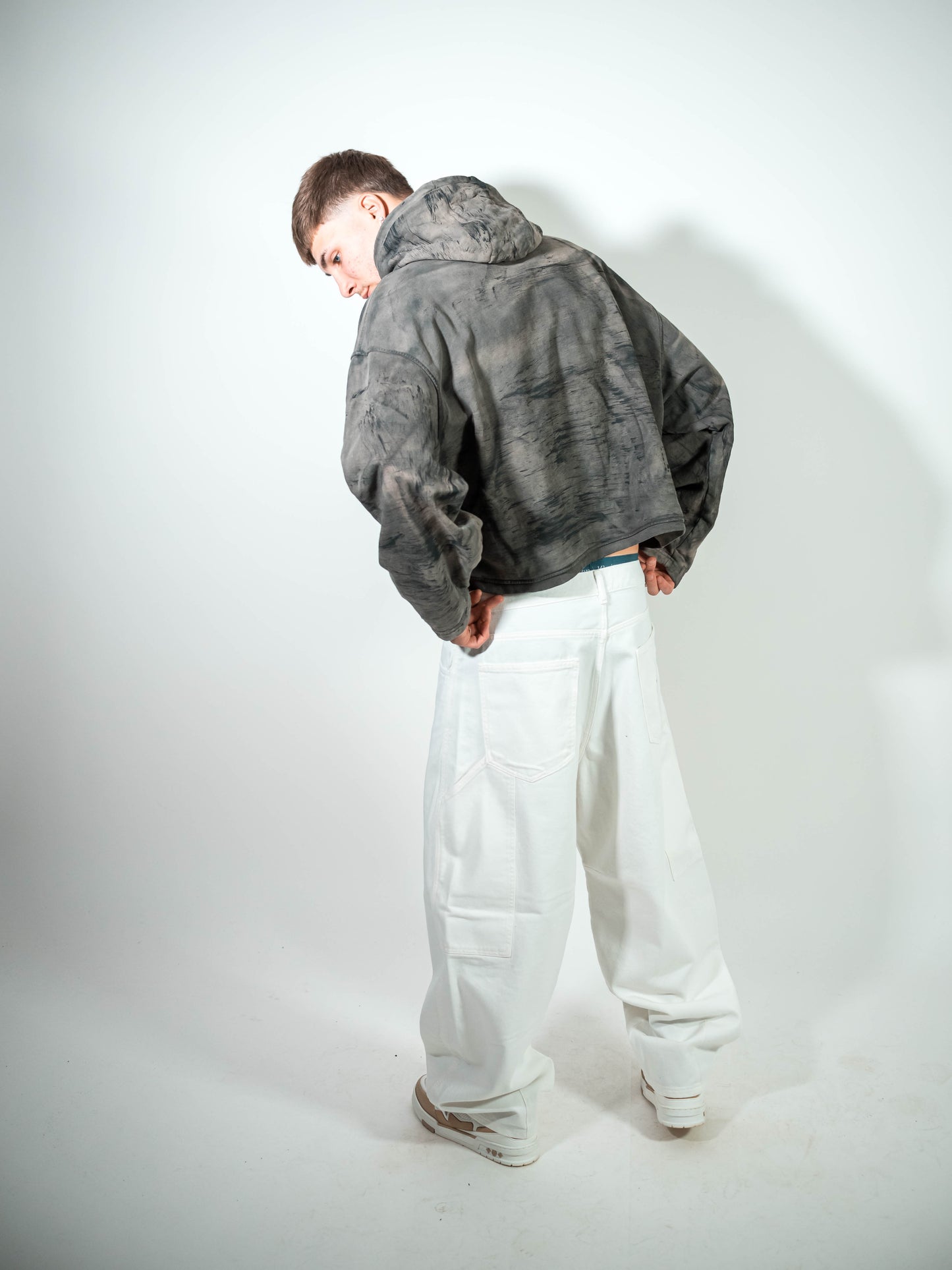 Scar hoodie Sail