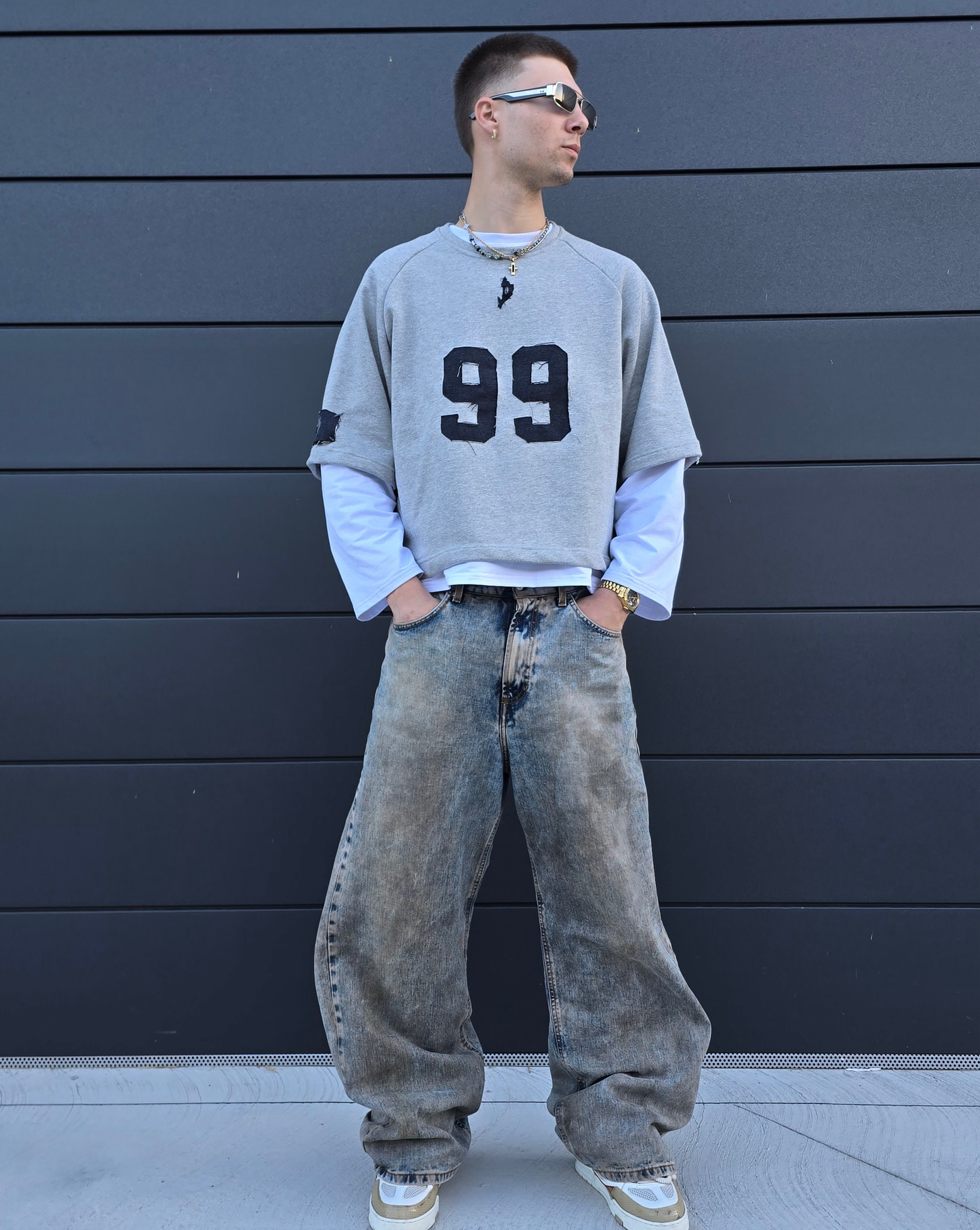 Fleece Tee Football