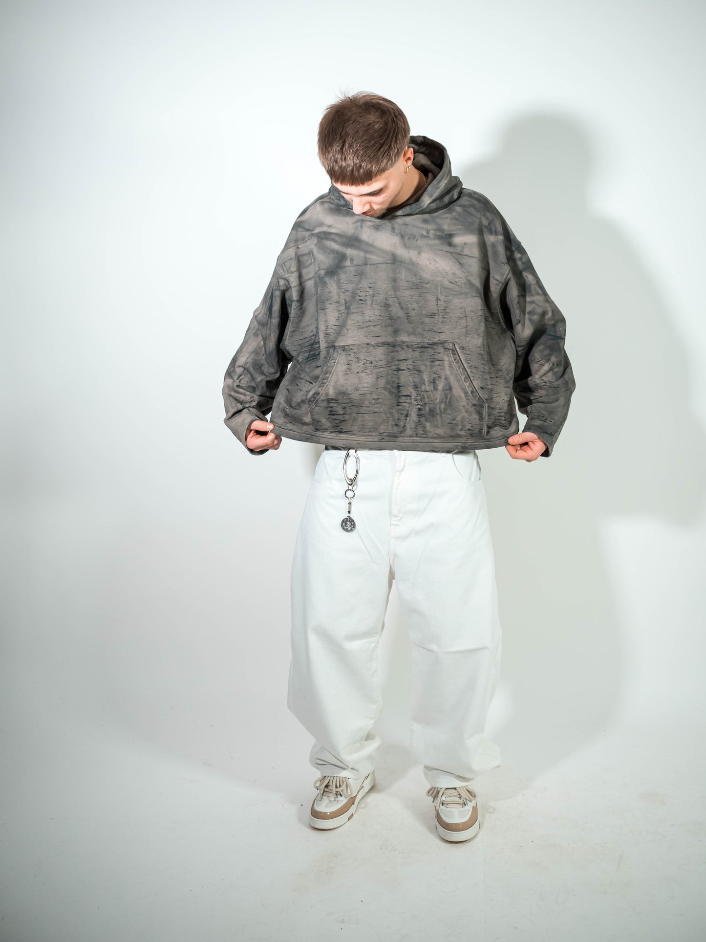 Scar hoodie Sail