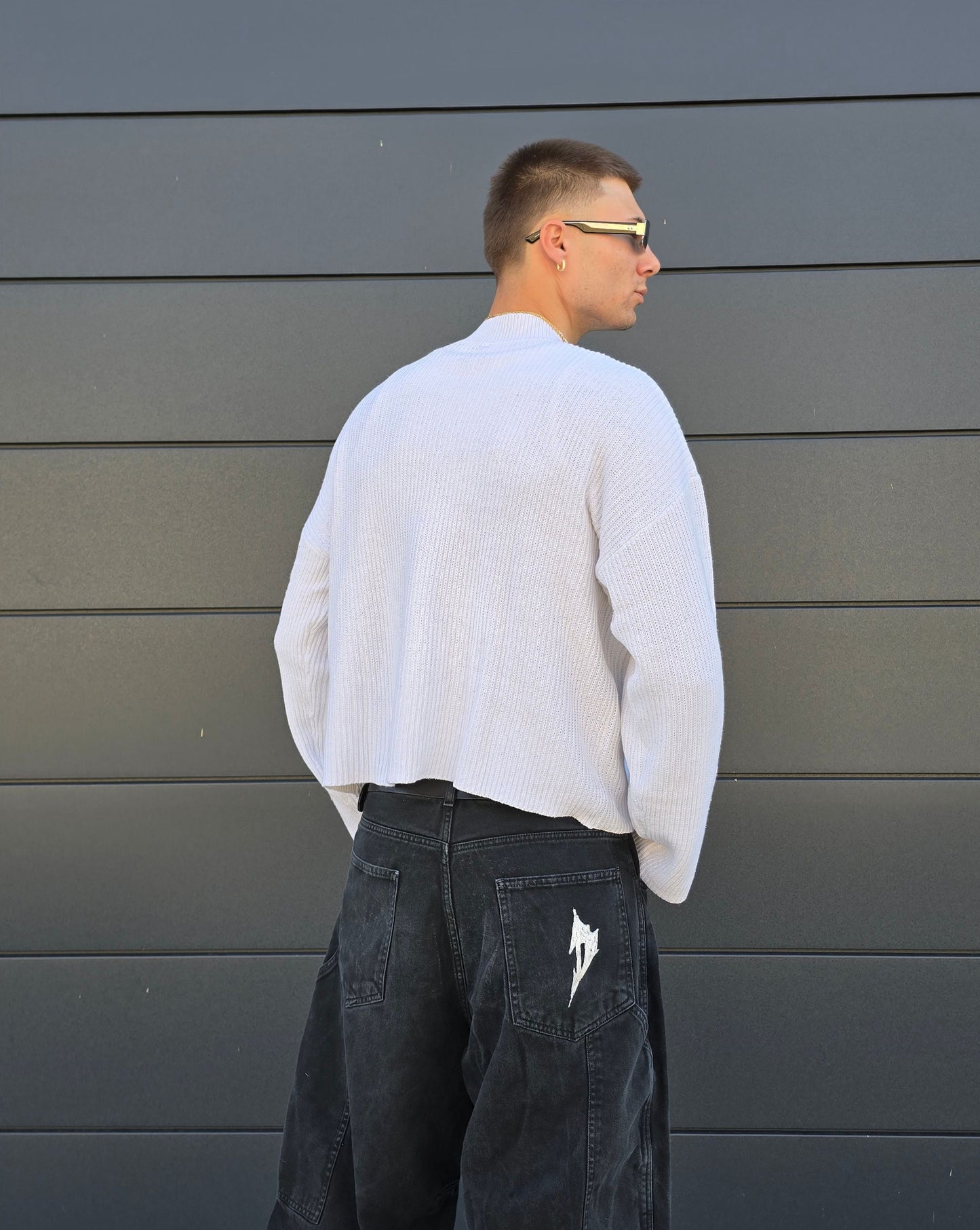 Knit white