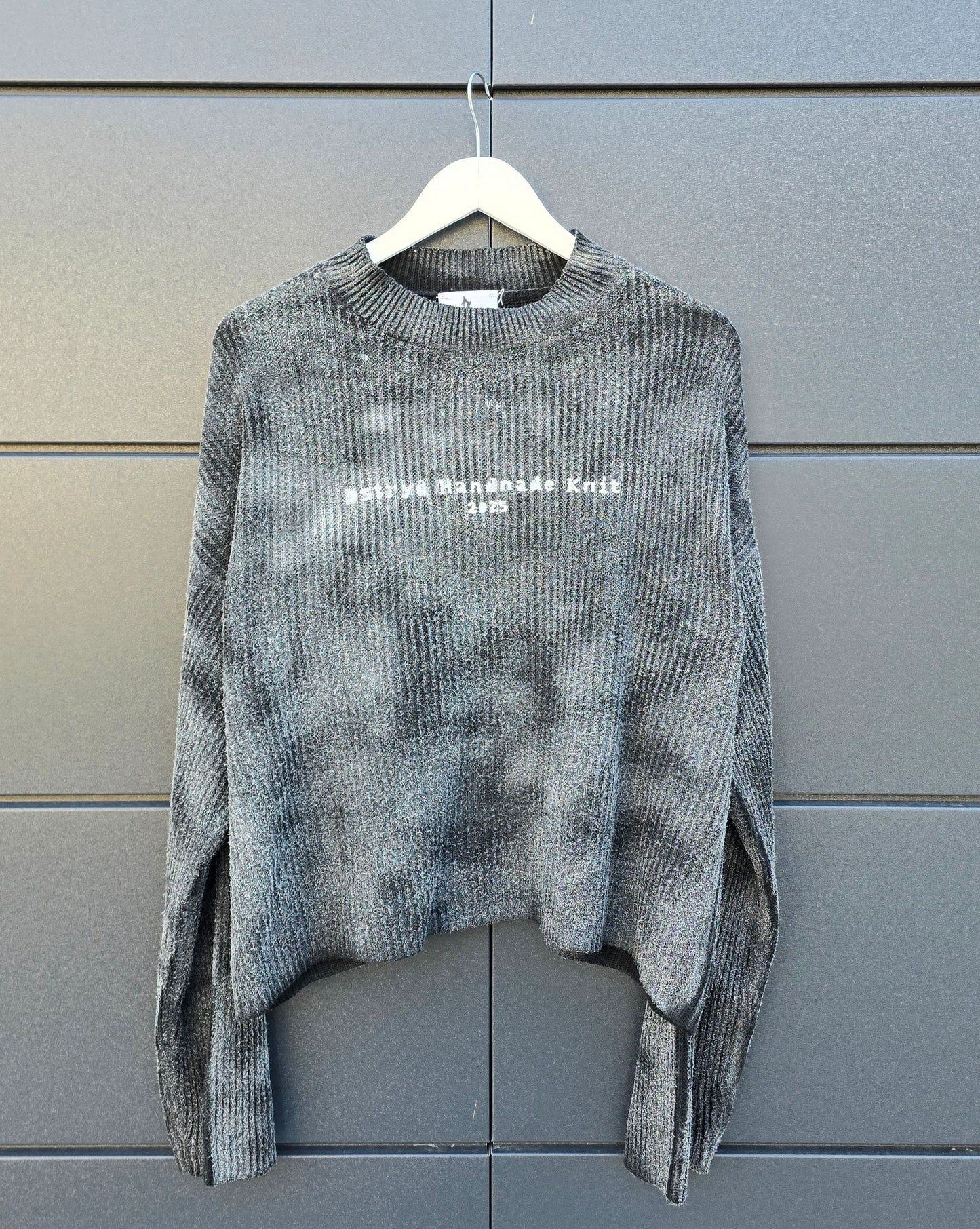 Knit Silver Effect