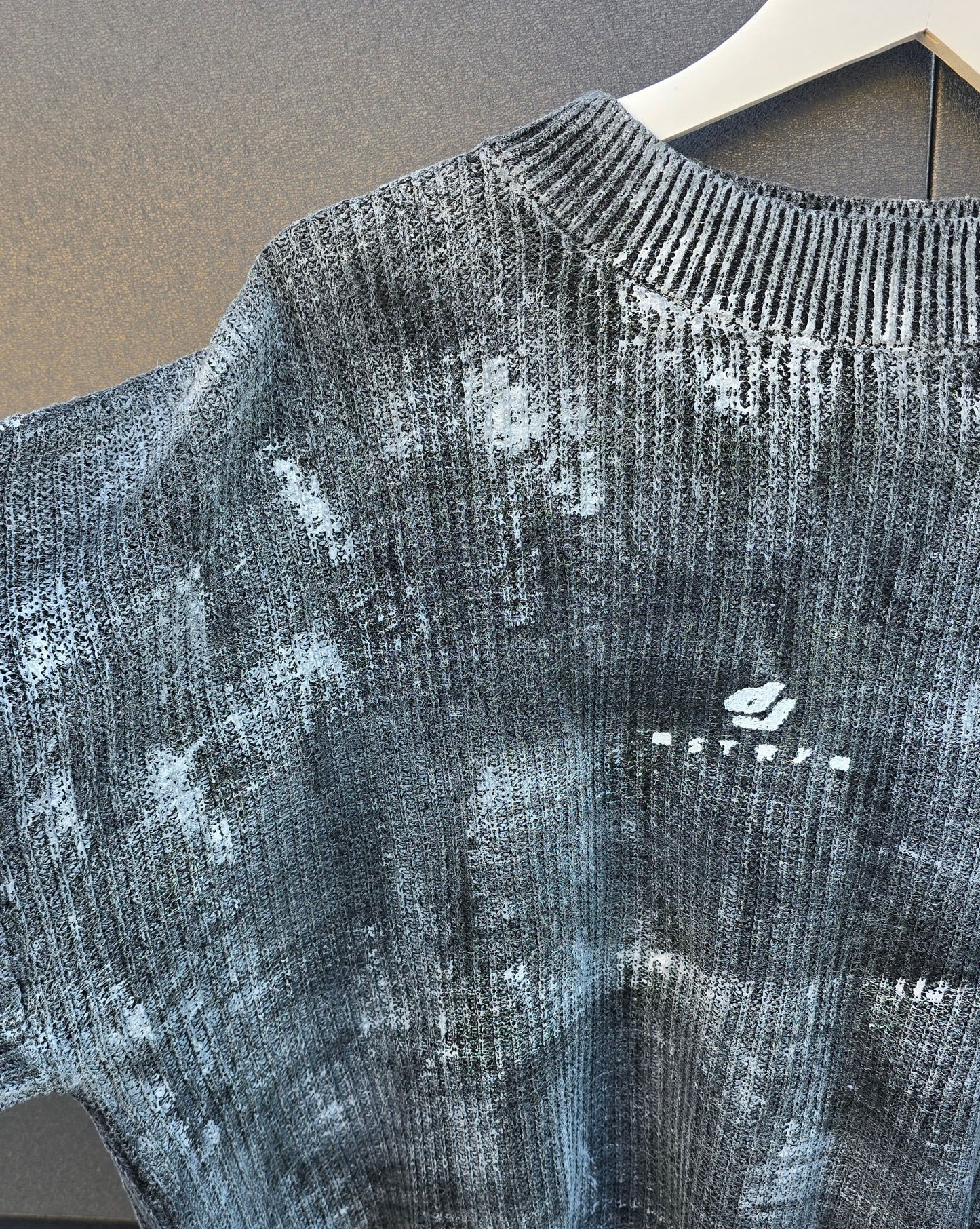 Knit Brushed Black