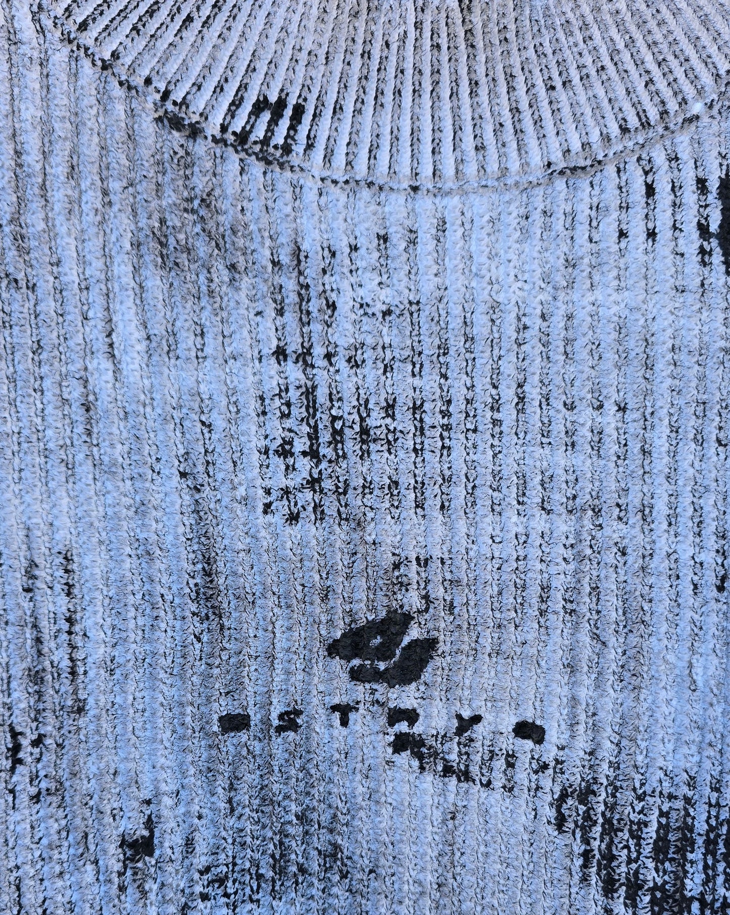 Knit Brushed White