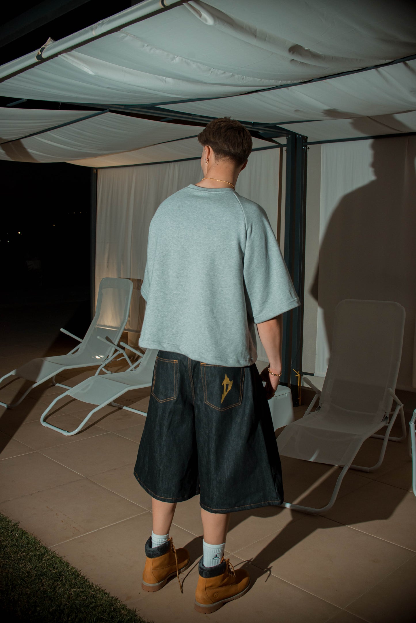 Pleated Shorts Raw