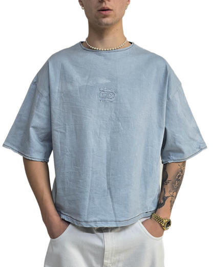 Denim Tee Bleach