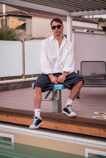 Double Fold shorts raw