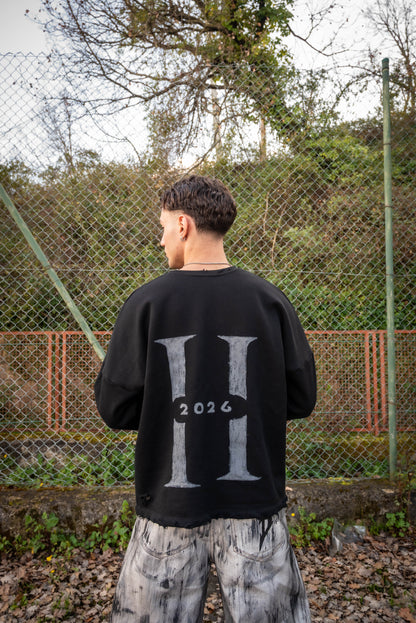 Spring Longsleeve destroyed black
