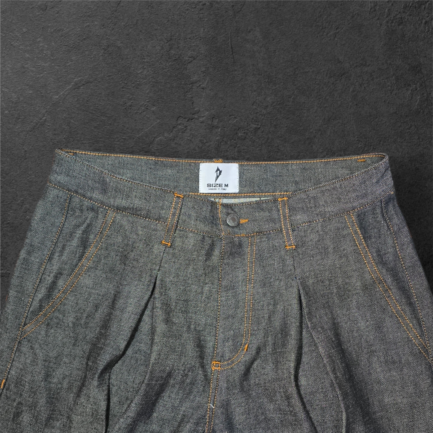 Butterfly denim light grey