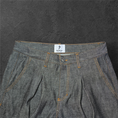 Butterfly denim light grey