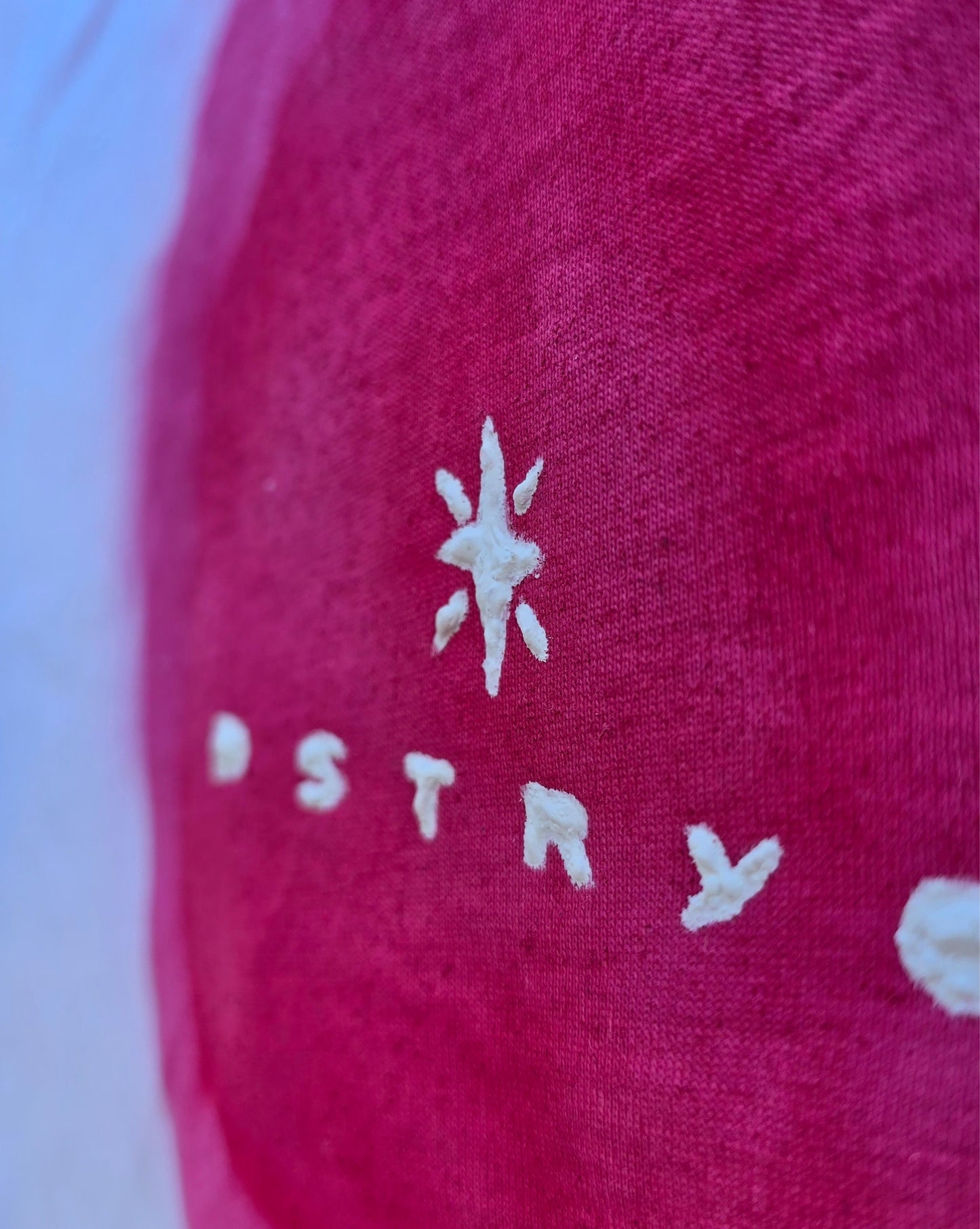 Bubble Logo Tee White