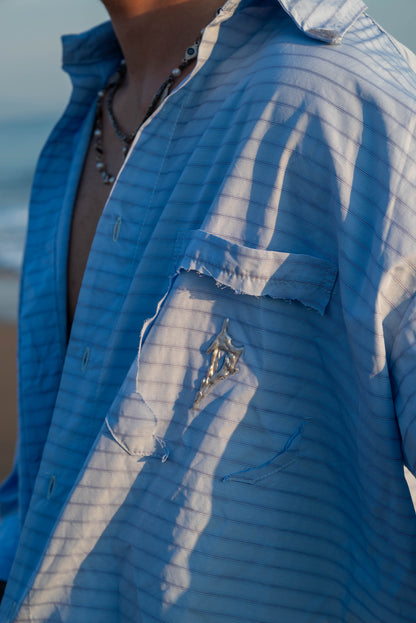 Blue shirt Custom
