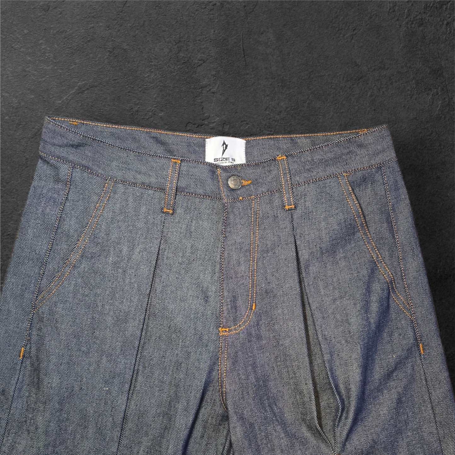 Butterfly denim light blue