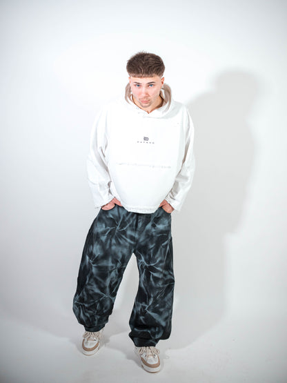 Destroyed Hoodie White