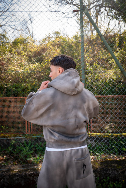 Viesse x Dstryd Zip hoodie Dune