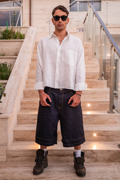 Double Fold shorts raw