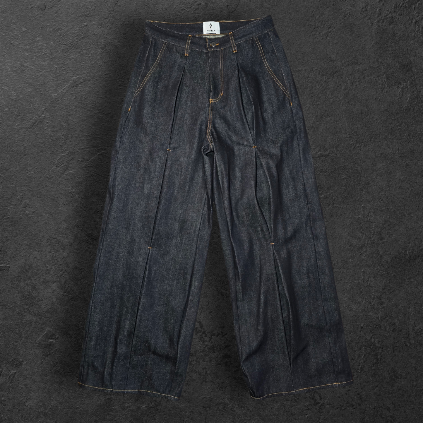 Butterfly denim dark blue