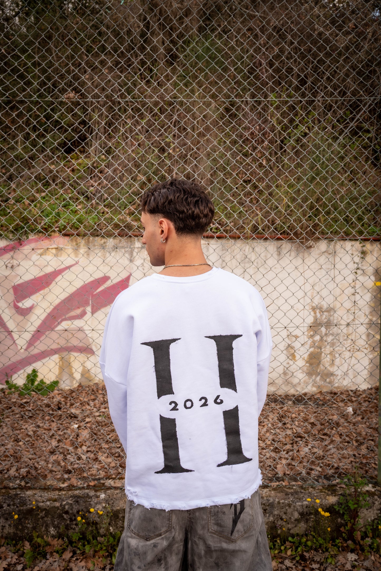 Spring Longsleeve destroyed bianca