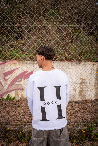 Spring Longsleeve destroyed bianca