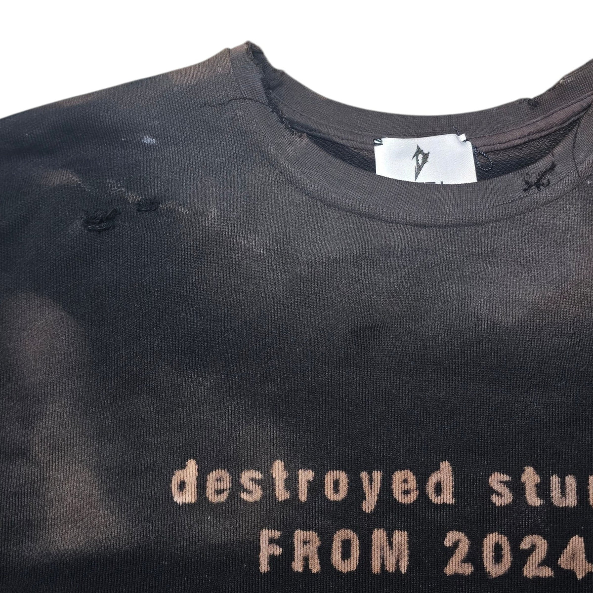 Faded crewneck