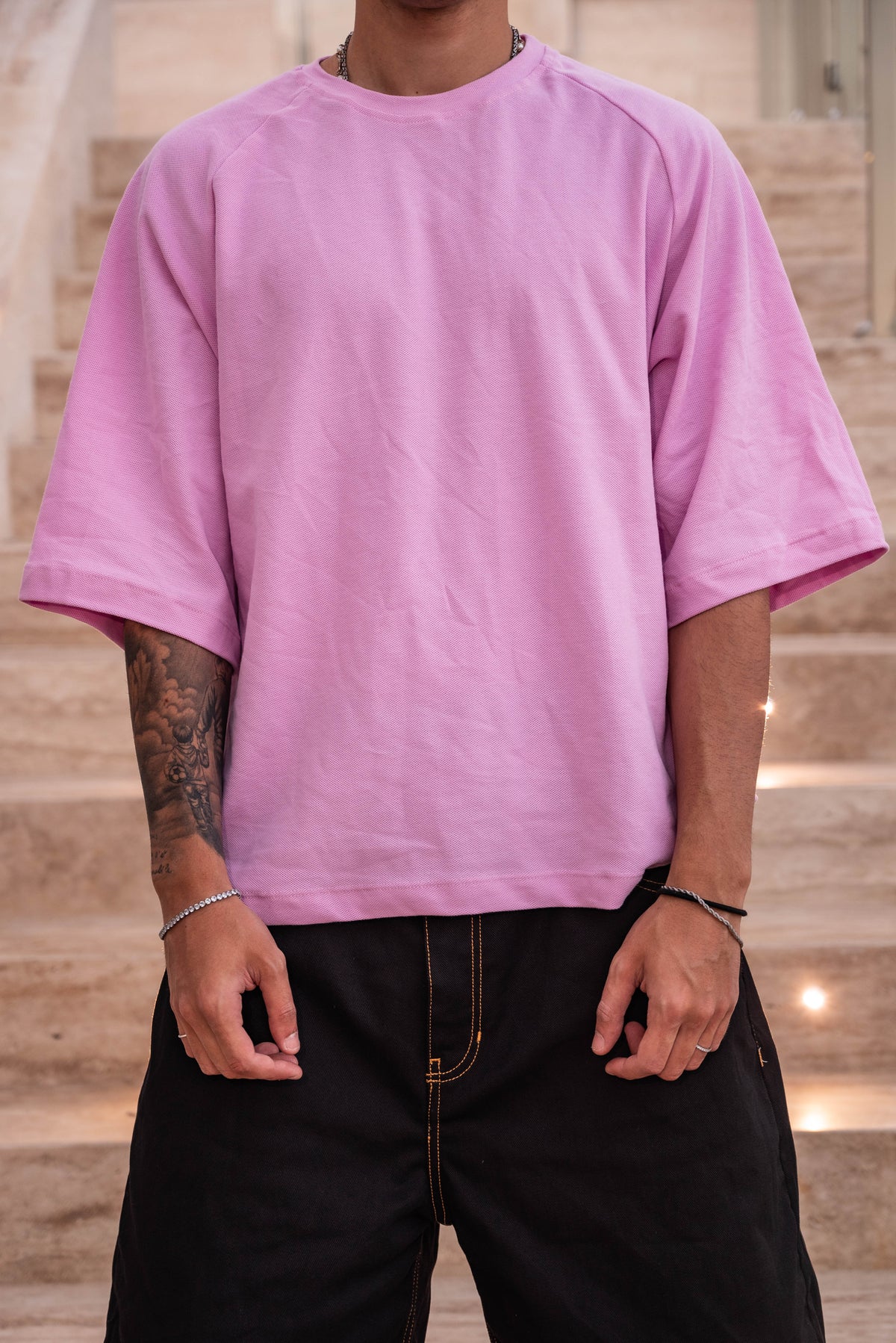Pink tee