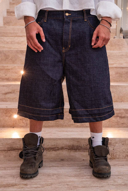 Double Fold shorts raw