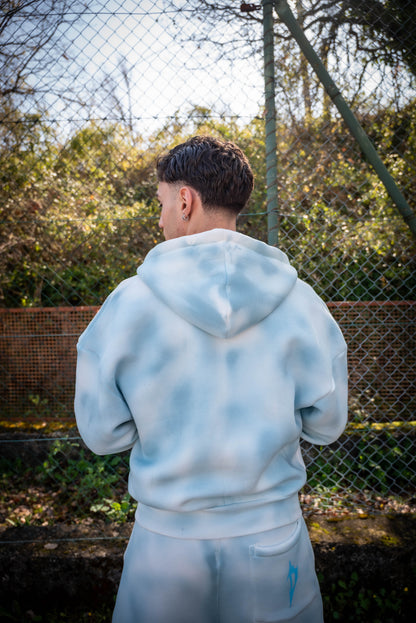 Viesse x Dstryd Zip hoodie Sky