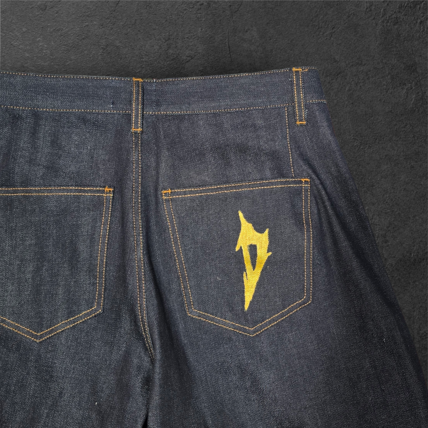Butterfly denim dark blue