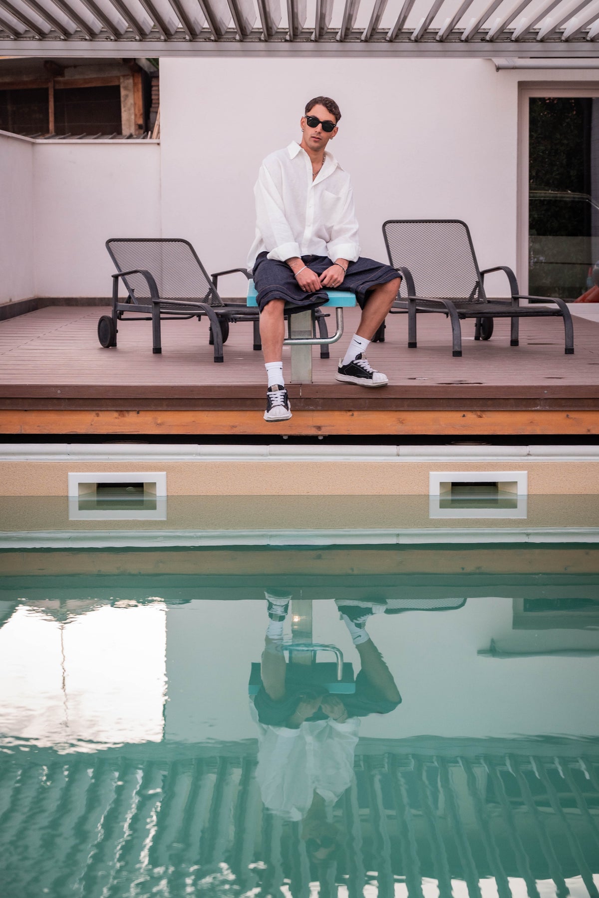 Double Fold shorts raw