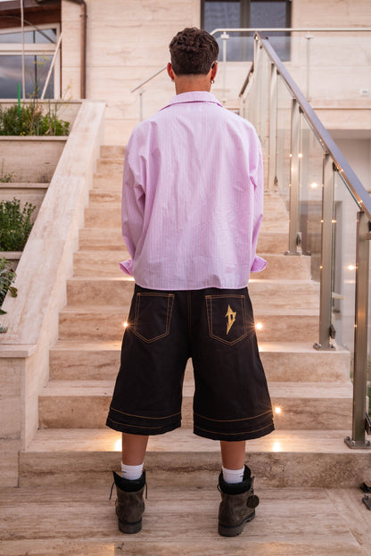 Double Fold shorts black