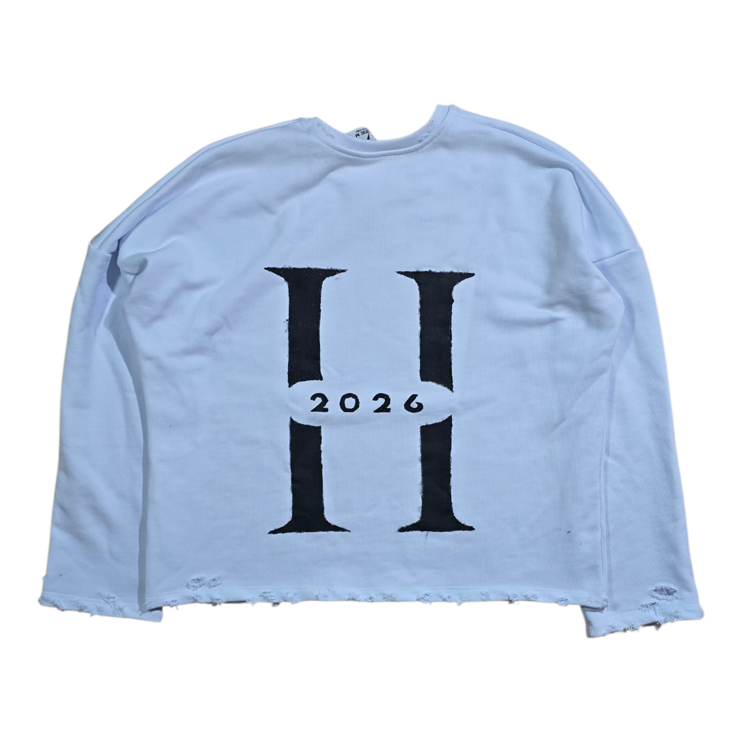 Spring Longsleeve destroyed bianca