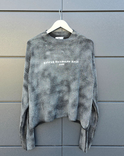 Knit Silver Effect