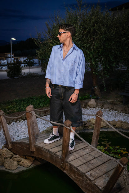 Double Fold shorts black