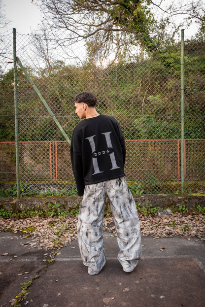 Spring Longsleeve destroyed black