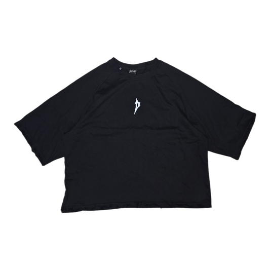 Destroyed Tee Black