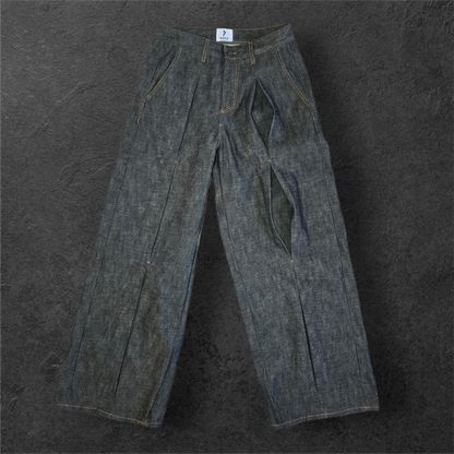 Butterfly denim light grey
