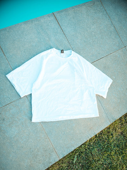 Raglan Tee White