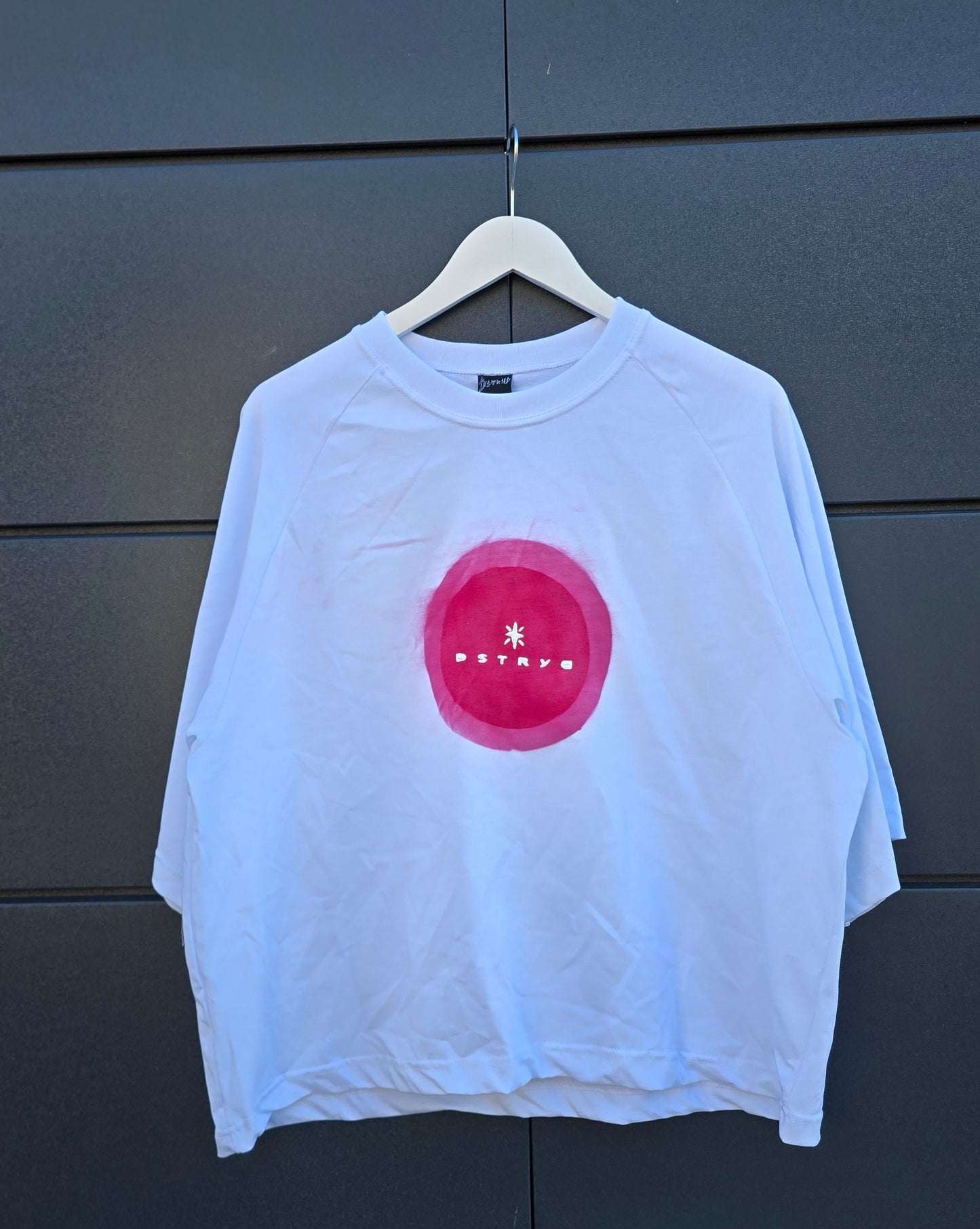 Bubble Logo Tee White